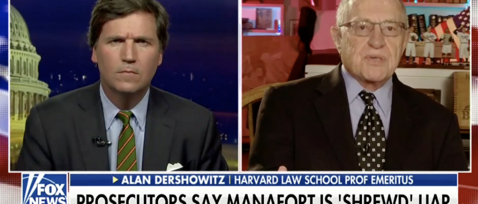 Dershowitz on Tucker Carlson Tonight (Fox News 7/31/2018)