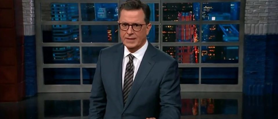 Stephen Colbert Calls Trump A 'Racist, Horny, Old Burger Goblin Who Literally Steals Children From Poor People' -- CBS 7-24-18