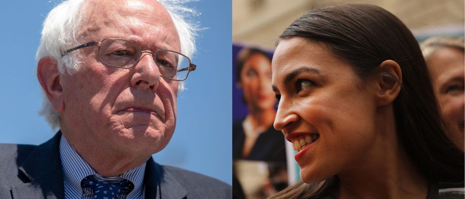 Bernie and Alexandria Ocasio-Cortez, Getty Images/