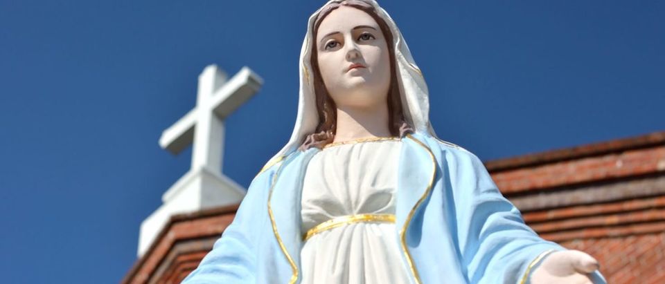 Virgin Mary Statue (Shutterstock/TOMO)