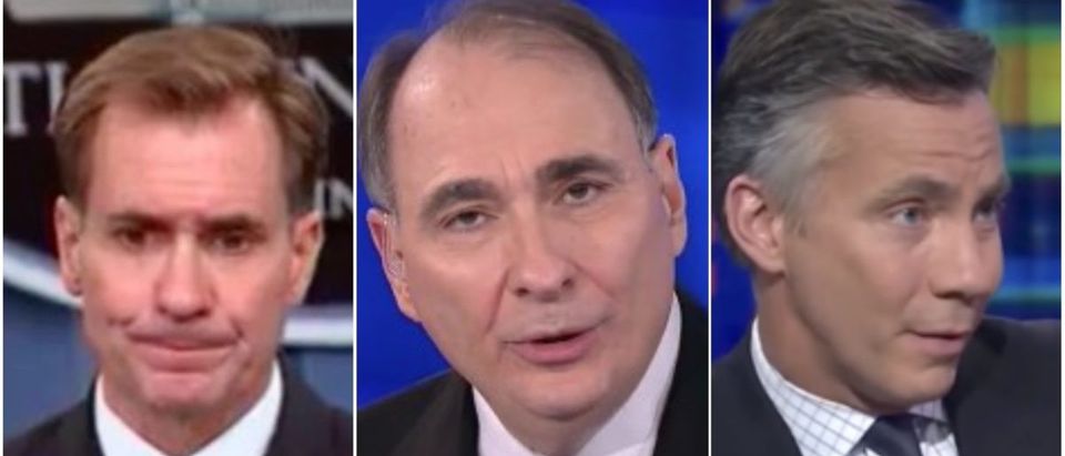 John Kirby, David Axelrod, and Jim Sciutto (CNN Screenshots)
