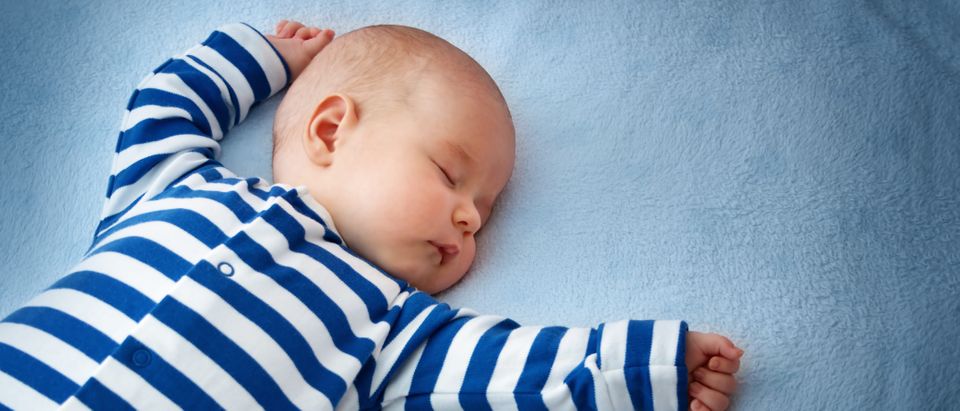 Baby asleep (Shutterstock/Anna Grigorjeva)