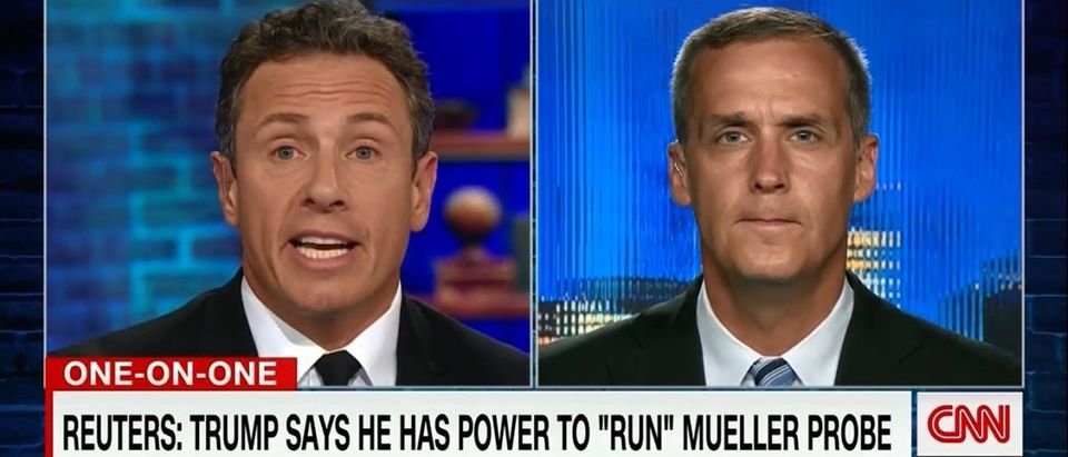 CNN's Chris Cuomo Tells Trump To 'Man Up' And Meet With Mueller - New Day 8-21-18 (Screenshot/CNN)
