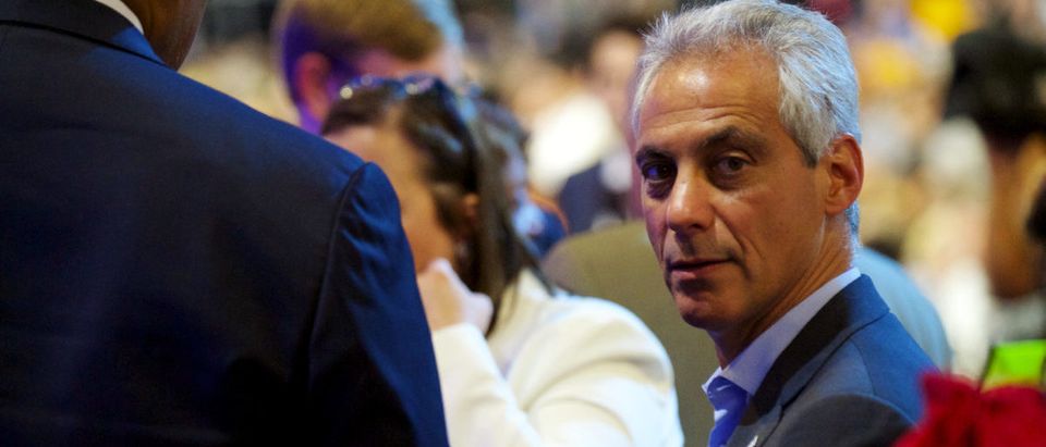 Chicago Mayor Rahm Emanuel was one of the thousands of attendees at the Democratic National Convention. (ShutterStock/Gregory Reed)