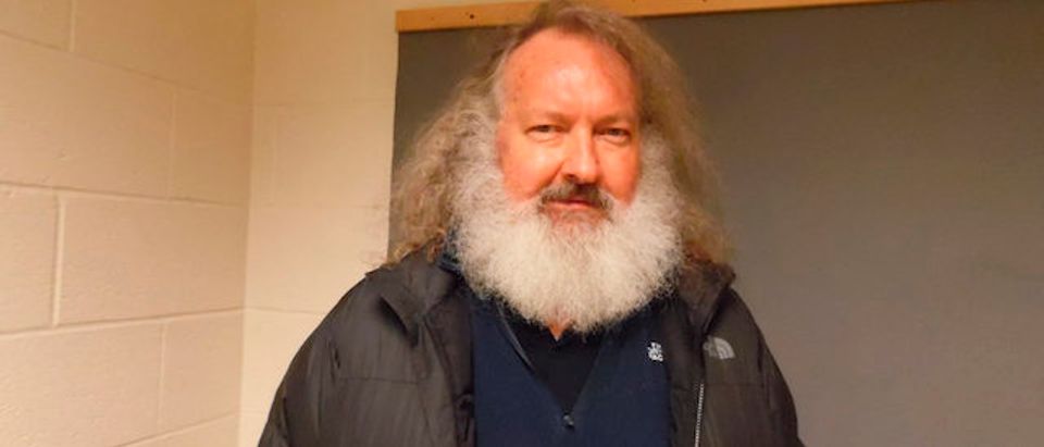 U.S. actor Randy Quaid after being arrested at the U.S. Border crossing from Canada at Highgate Port Of Entry Vermont released by Vermont State Police