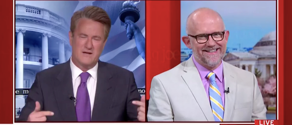 MSNBC forced to cut Rick Wilson's audio after cursing several times on-air (PHOTO:Screenshot/MSNBC)