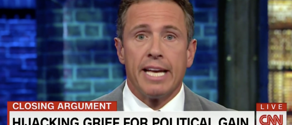 Chris Cuomo goes after the right for politicizing the death of Tibbetts (CNN 8/22/2018)