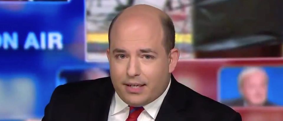 Brian Stelter hosts "Reliable Sources" on CNN./Screenshot