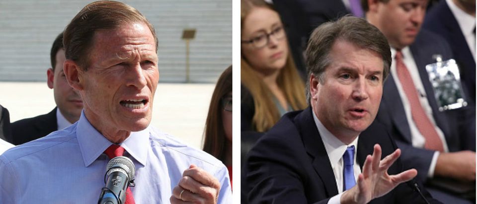 Blumenthal - Kavanaugh Side By Side - Getty Images Mark Wilson And Win McNamee