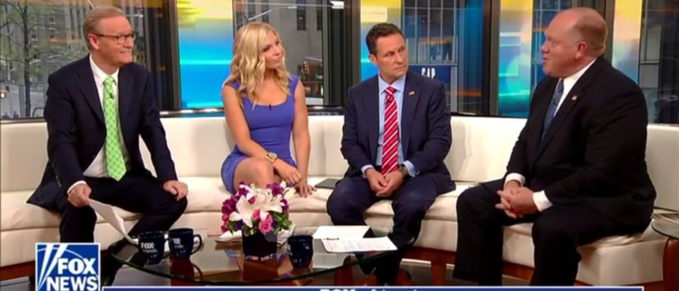 Former Interim ICE Director Tom Homan Tells GOP To 'Forget About November' And Do The Right Thing By Building Border Wall -- Fox & Friends 9-24-18 (Screenshot/Fox News)