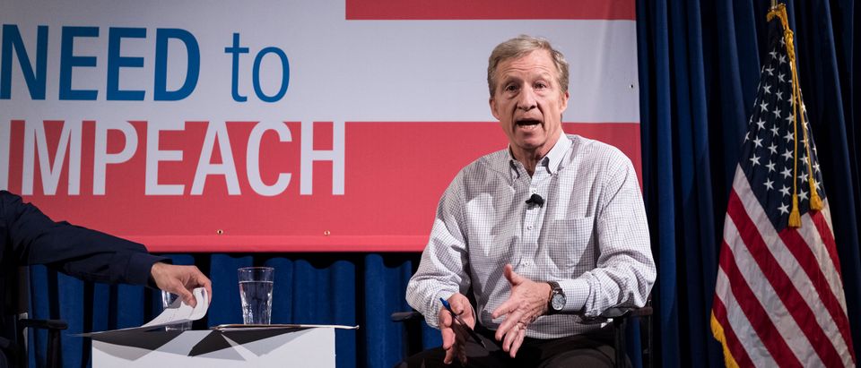 Tom Steyer Holds "Need To Impeach" Town Hall In New York