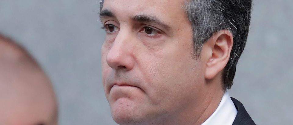 U.S. President Donald Trump's former lawyer, Michael Cohen, leaves a federal court in New York City