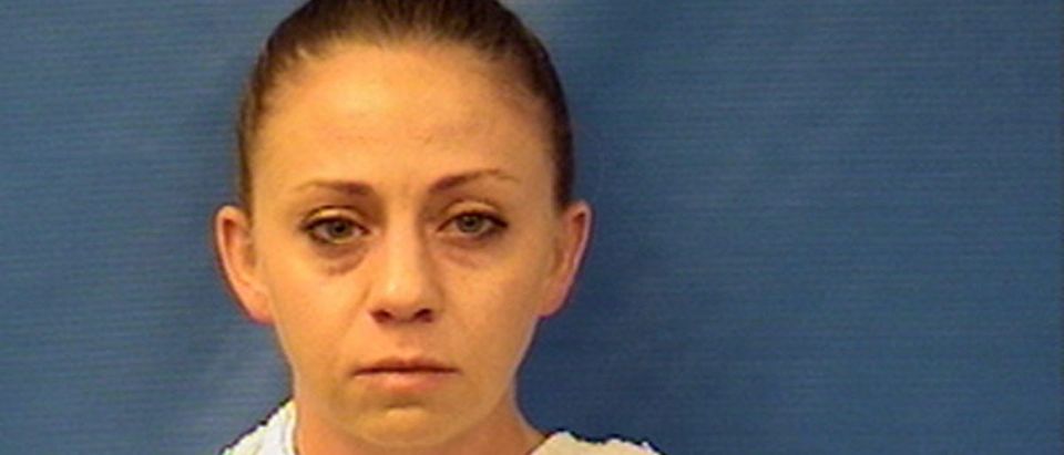 Officer Amber Guyger appears in a booking photo provided by the Kaufman County Sheriff's Office, September 10, 2018. Kaufman County Sheriff's Office/Handout via REUTERS