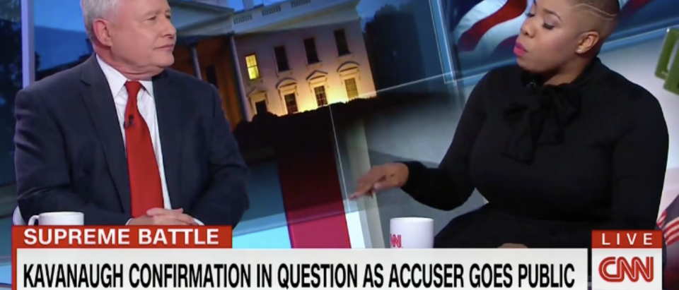 Bill Kristol and Symone Sanders on CNN discussing Kavanaugh (CNN 9/16/2018)