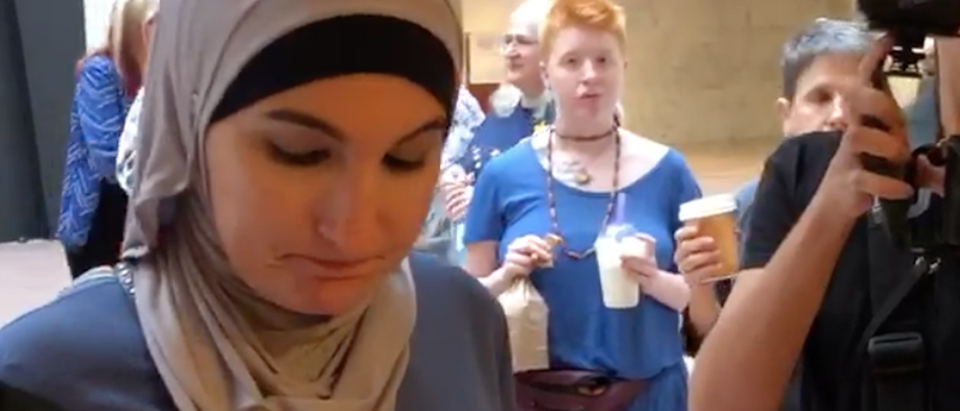 Screen Shot:Linda Sarsour: Henry Rodgers:TheDCNF