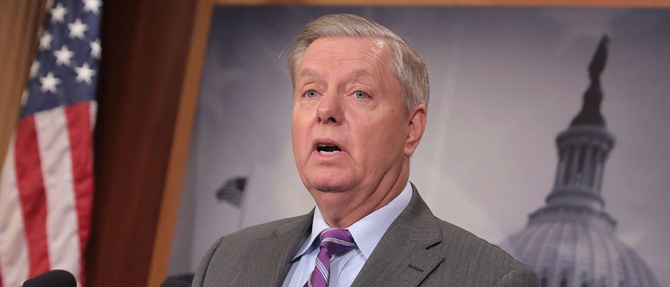 Sen. Lindsey Graham Holds News Conference Calling For NYC Terror Suspect To Be Held As Enemy Combatant