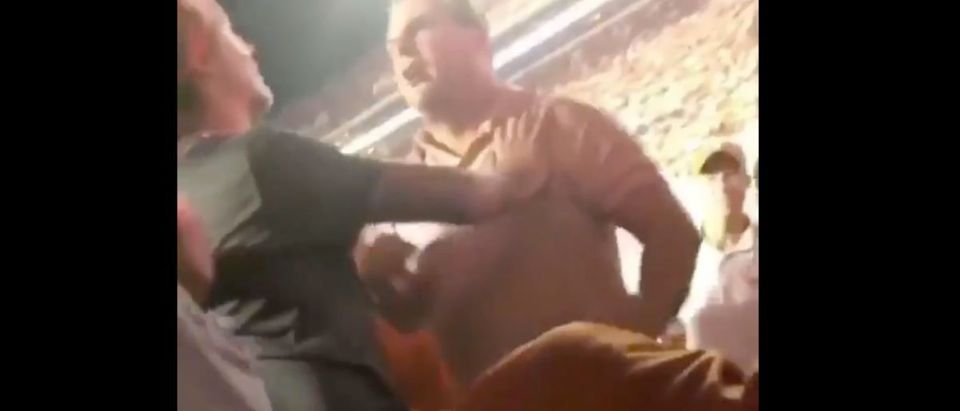 Texas Fight (Credit: Screenshot/Twitter Video Busted Coverage)