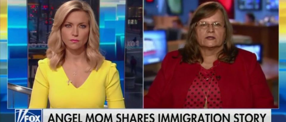 Angel Mom Whose Son Was Murdered Speaks Out On Migrant Caravan 'We Don't Need These People Here' -- Fox & Friends 10-23-18 (Screenshot/Fox News)