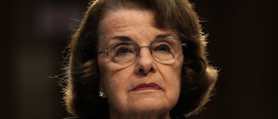 Dianne Feinstein attacked the legitimacy of the Supreme Court. (Photo by Alex Wong/Getty Images)