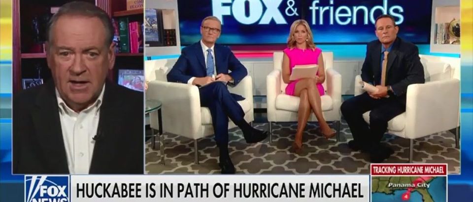 Mike Huckabee Says Hurricane Michael Is A Crisis But Will Bring Americans Closer Together -- Fox & Friends 10-10-18