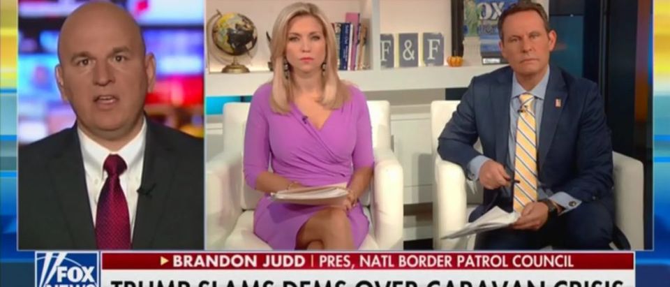 National Border Patrol Council President Brandon Judd Says There Was Effort Within Agency To Oppose President Trump -- Fox & Friends 10-25-18 (Screenshot/Fox News)