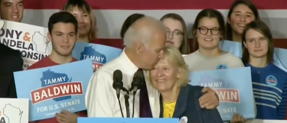 Joe Biden Campaigns For Tammy Baldwin (Youtube Screenshot)