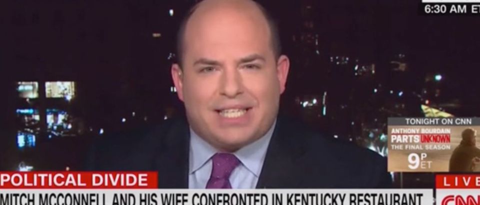 Brian Stelter appears on CNN's 'New Day,' 10/21/18/Screenshot