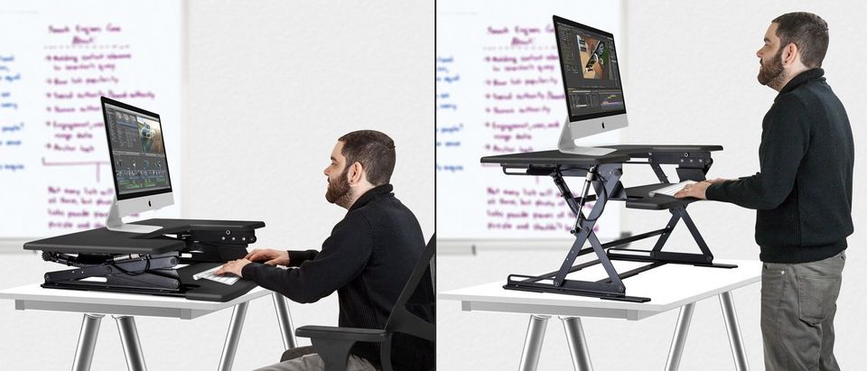 A Standing Desk Riser Will Drastically Improve Your Productivity