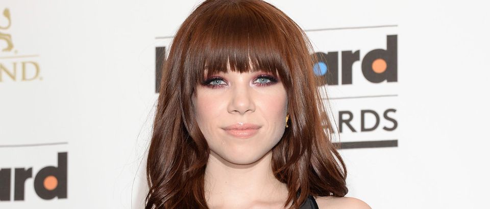 Carly Rae Jepsen poses in the press room during the 2013 Billboard Music Awards at the MGM Grand Garden Arena on May 19, 2013 in Las Vegas, Nevada. (Photo: Getty Images)