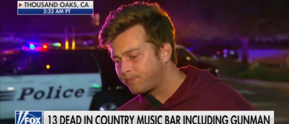Country Music Bar Shooting Survivor Describes Witnessing Bloodbath 'I Thought It Was A Joke' -- Fox & Friends 11-8-18 (Screenshot/Fox News)