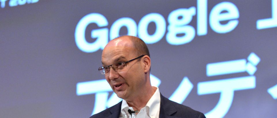 Andy Rubin, Google senior vice president speaks at a conference of the New Economy Summit 2013 in Tokyo on April 16, 2013. YOSHIKAZU TSUNO/AFP/Getty Images