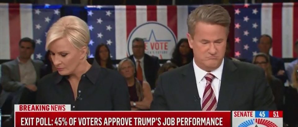 Joe Scarborough Accuses Voters Of Supporting An 'Overly Bigoted' Racist After GOP Over-Performs In Midterm -- Morning Joe 11-7-18 (Screenshot/MSNBC)