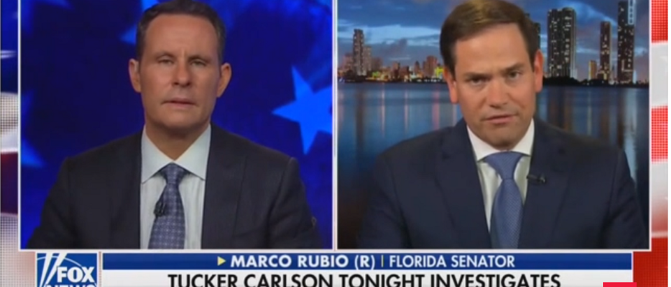 Sen. Marco Rubio on Tucker Carlson Tonight / Screenshot