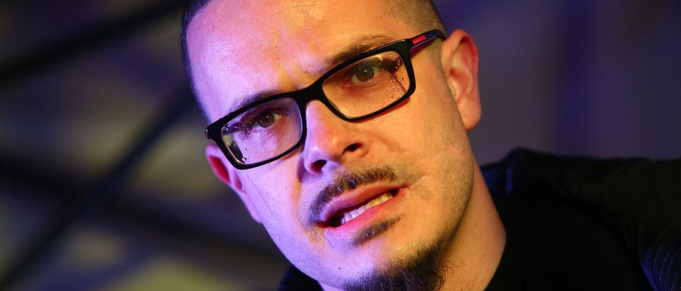 Pictured is left-wing activist Shaun King. (Photo by Karen Ducey/Getty Images)