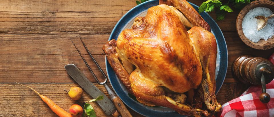 The CDC is reminding Americans to take safety precautions to prevent the spread of salmonella and other harmful bacteria when cooking turkey this Thanksgiving. Shutterstock image via user Alexander Raths