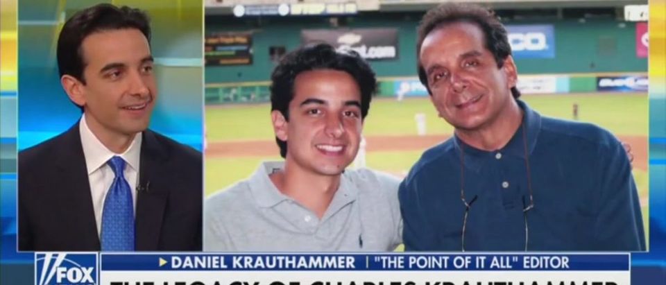 Charles Krauthammer's Son Daniel Is Following In His Father's Footsteps And Finishing His Dad's Last Book -- Fox & Friends 12-4-18