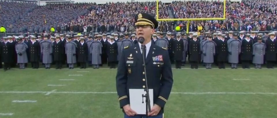 Chaplain at 2018 Army-Navy game