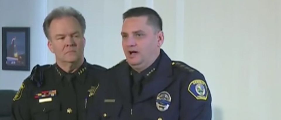 Newman Police Chief Randy Richardson responds to officer's murder. Screen Shot/Fox News