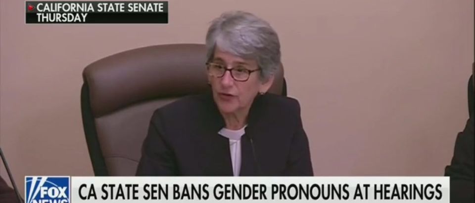 California State Senate Bans The Use Of 'He And She' During Hearings -- Fox & Friends 1-22-19