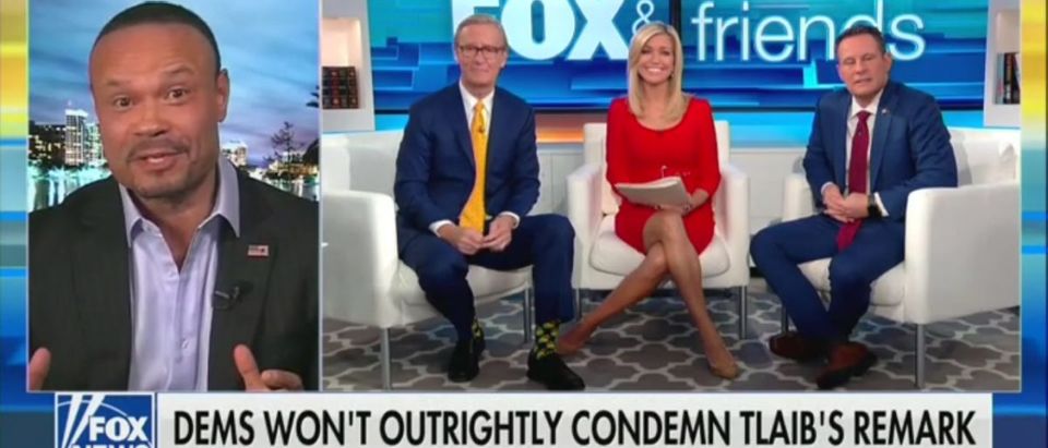 Dan Bongino Points Out The Irony Over Congresswoman's 'Impeach The Motherf----r' Comments -- Fox & Friends 1-7-19