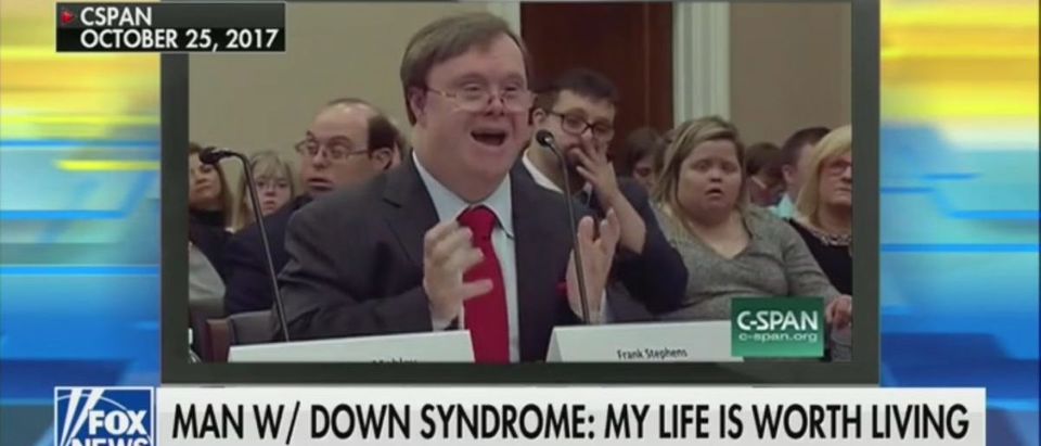 Down Syndrome Man's Speech About The Value Of Life Goes Viral After It Was Shared By Hollywood Actor -- Fox & Friends 1-31-19