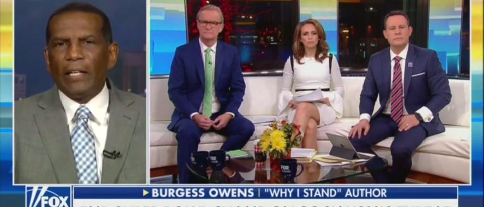 Former NFL Player Burgess Owens Claims Socialists' Anti-White Agenda Is Hurting Black Communities -- Fox & Friends 1-4-19