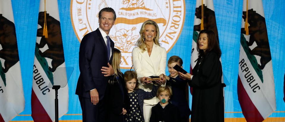 Gavin Newsom Is Sworn In As Governor Of California
