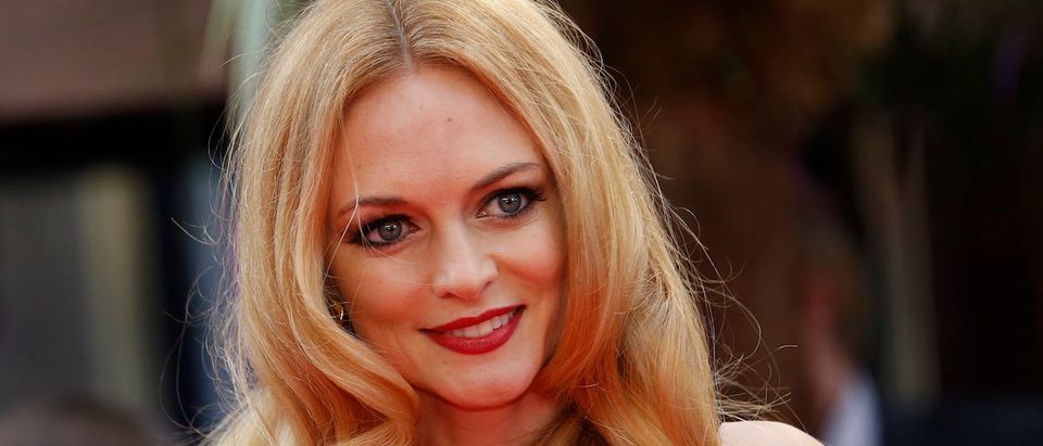 Heather Graham arrives for the European premiere of the film The Hangover Part III at the Empire Cinema in central London May 22, 2013. REUTERS/Luke MacGregor