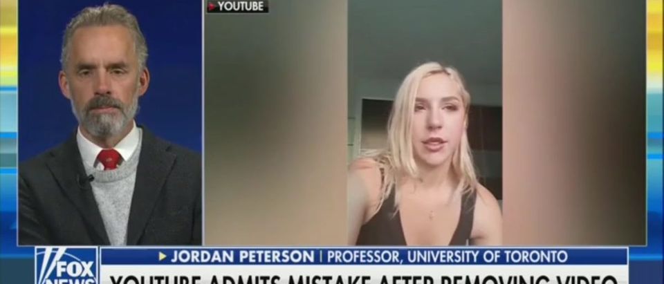 Jordan Peterson Says it's 'Impossible To Tell' If YouTube Censored His Daughter For Political Reasons -- Fox & Friends 1-3-19
