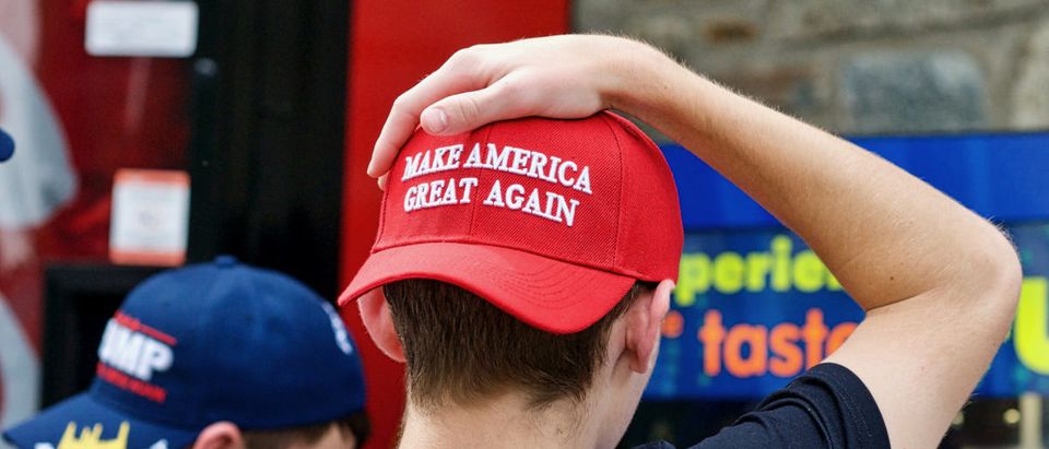 A Democrat wants to ban teen from wearing MAGA hats. SHUTTERSTOCK/ John M. Chase