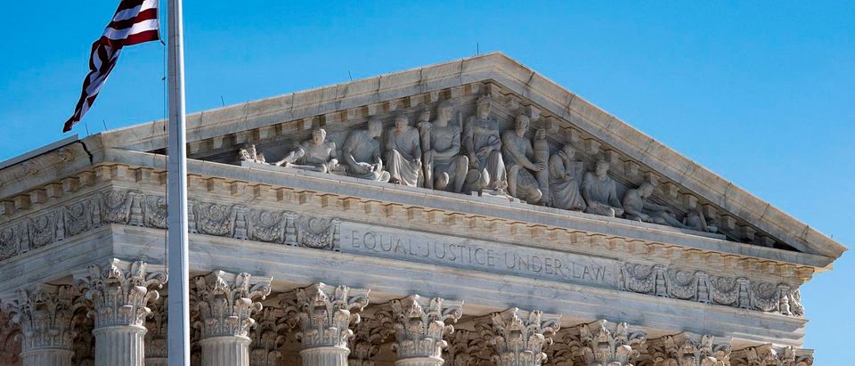 The Supreme Court in Washington, DC, on January 22, 2019. (Jim Watson/AFP/Getty Images)