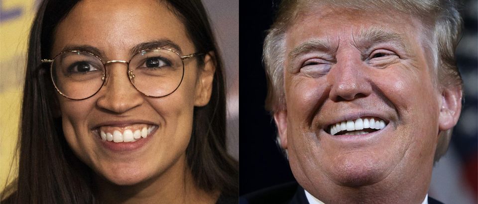 Ocasio-Cortez And Trump Have More Similarities Than Meets The Eye/ Getty Images collage