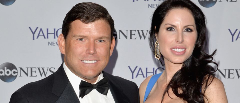 Journalist Bret Baier (L) and Amy Baier attend the Yahoo News/ABCNews Pre-White House Correspondents' dinner reception pre-party at Washington Hilton on May 3, 2014 in Washington, DC. Andrew H. Walker/Getty Images for Yahoo News