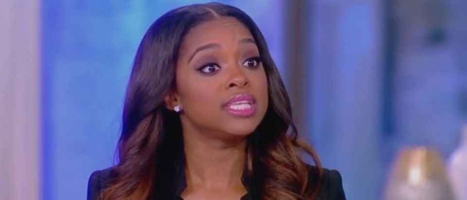 Women's March leader Tamika Mallory appears on "the View," 1/14/2019/Screen Shot